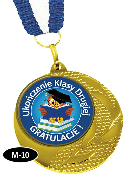 Medal Ukończenie 2 Klasy Drugiej, wzór 10