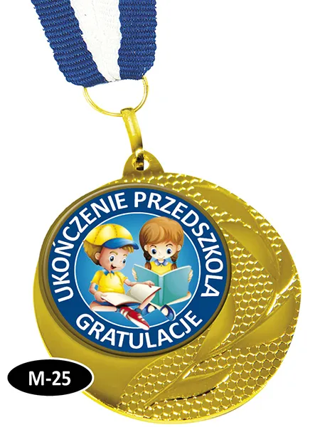 Medal Ukończenie Przedszkola, wzór 25