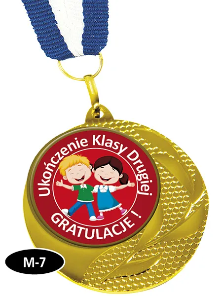 Medal Ukończenie 2 Klasy Drugiej, wzór 7