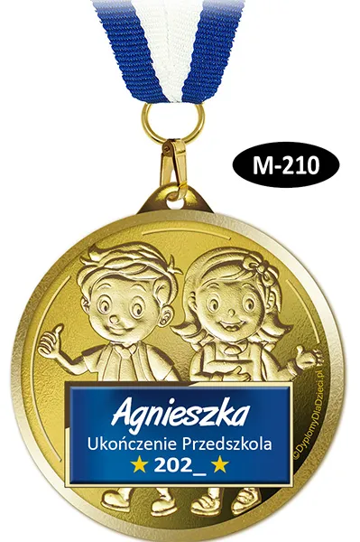 Medal ukończenie przedszkola, wzór 210