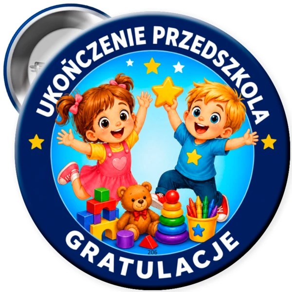 Przypinka Na Ukończenie Przedszkola