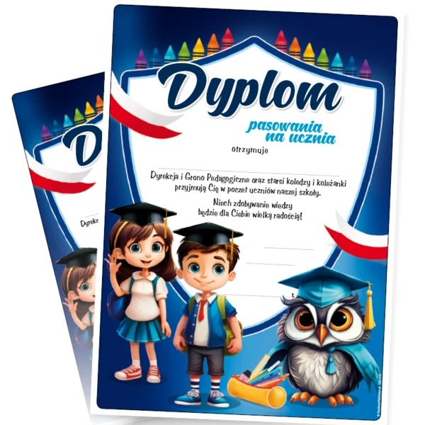 Dyplom Pasowania Na Ucznia