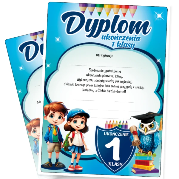 Dyplom Ukończenia Klasy 1