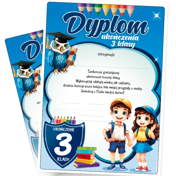 Dyplom Ukończenia Klasy 3