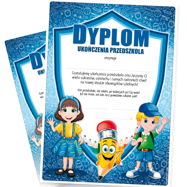 Dyplom Ukończenia Przedszkola – A4