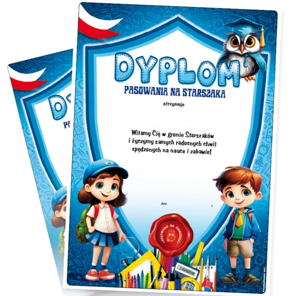 Dyplom Pasowania Na Starszaka – A4