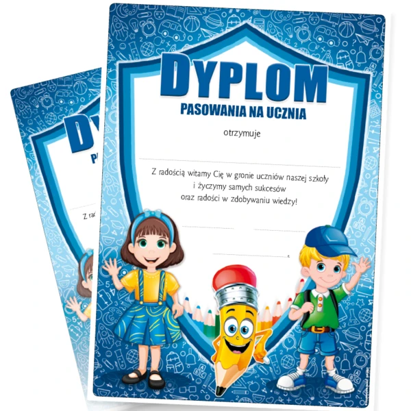 Dyplom Ślubowania Pierwszoklasisty – A4