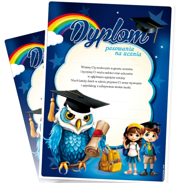 Dyplom Pasowania Na Ucznia – A4