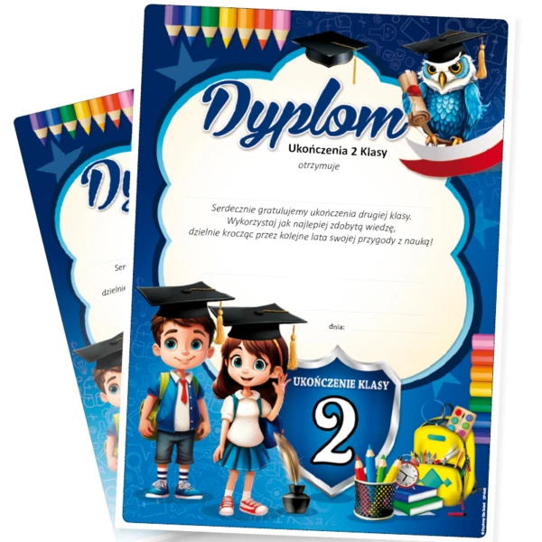 Dyplom Ukończenia 2 Klasy – A4