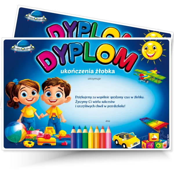 Dyplom Mini Ukończenia Żłobka