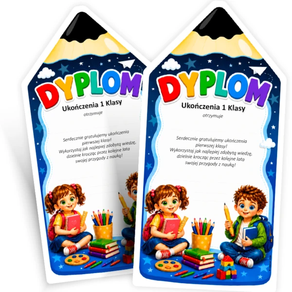 Dyplom ukończenia klasy 1