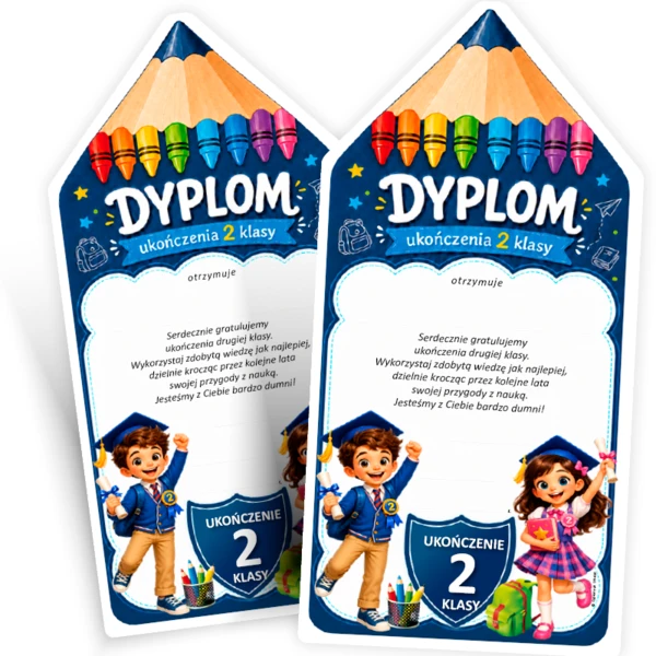Dyplom ukończenia klasy 2