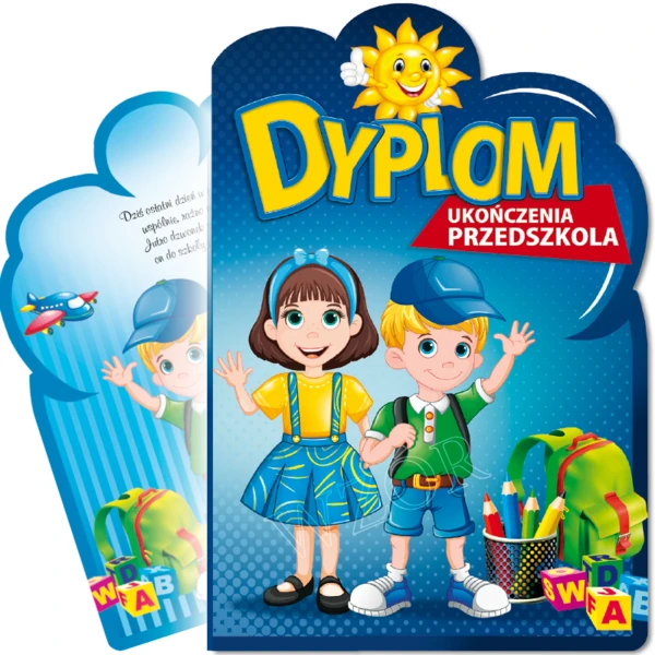Dyplom Ukończenia Przedszkola Składany