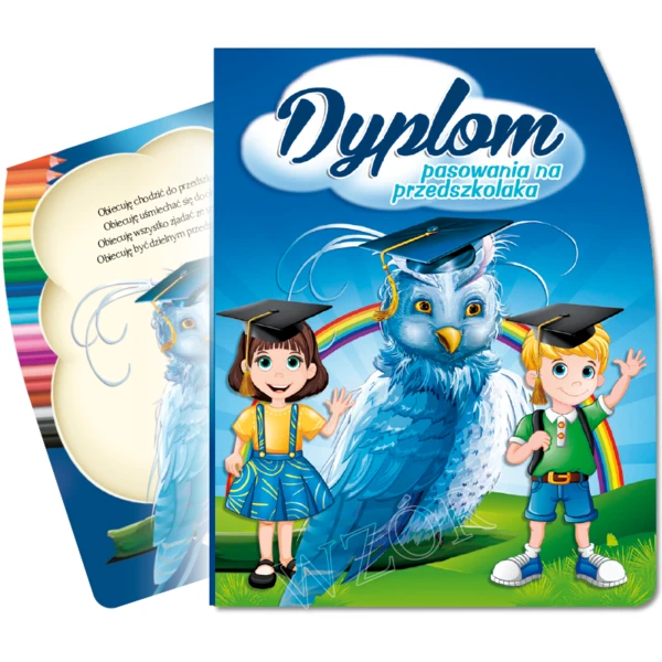 Dyplom Pasowania Na Przedszkolaka Składany