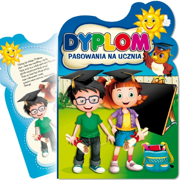Dyplom Pasowania Na Ucznia Składany