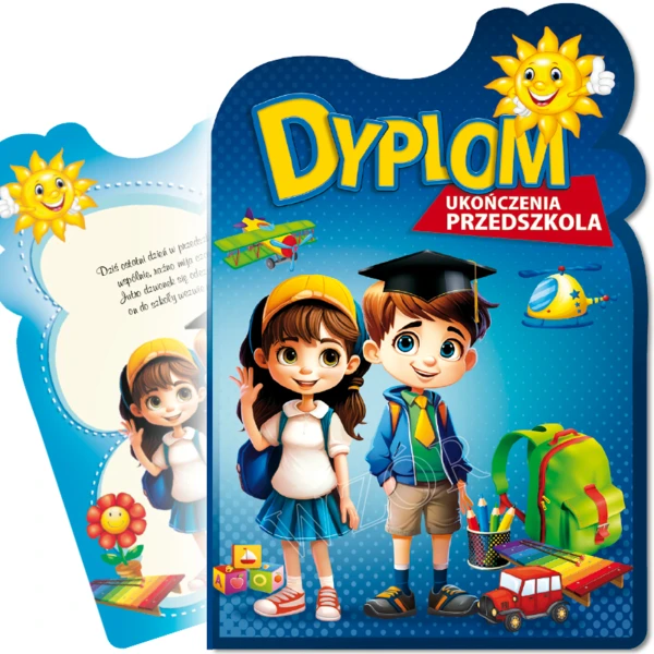 Dyplom Ukończenia Przedszkola Składany