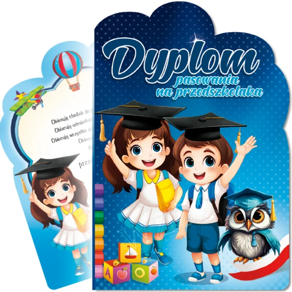Dyplom Pasowania Na Przedszkolaka Składany