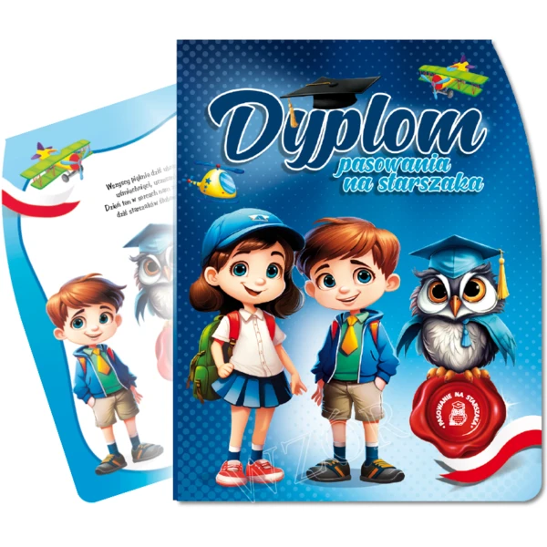 Dyplom Pasowania Na Starszaka Premium