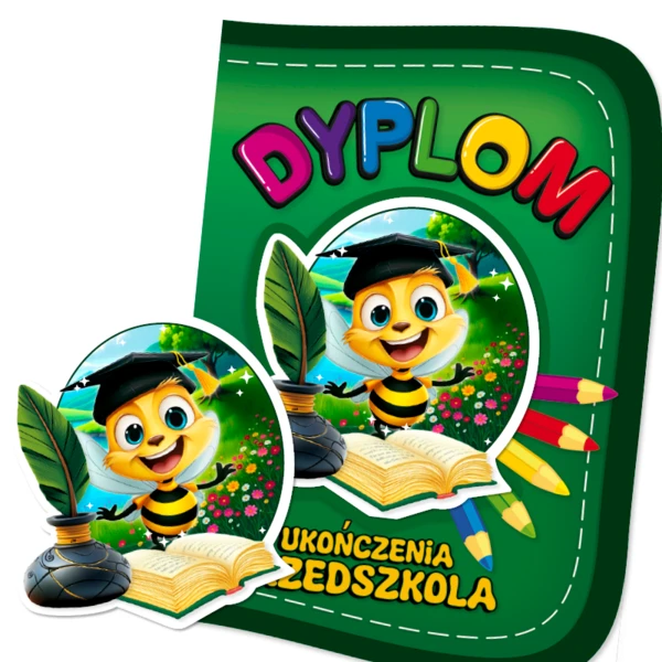 Dyplom Ukończenia Przedszkola, Grupa Pszczółki – Składany