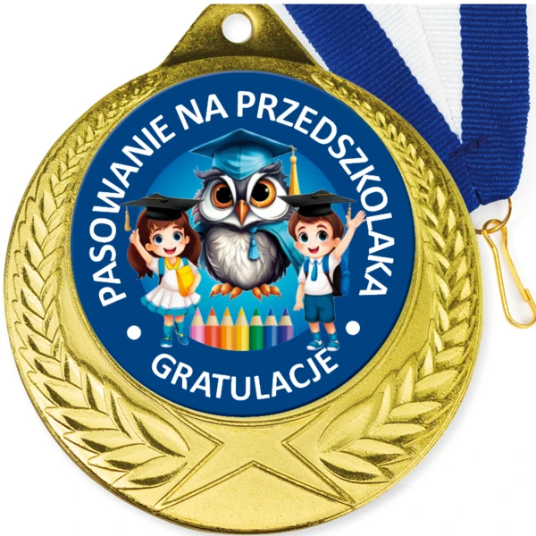 Medal Na Pasowanie na Przedszkolaka Premium