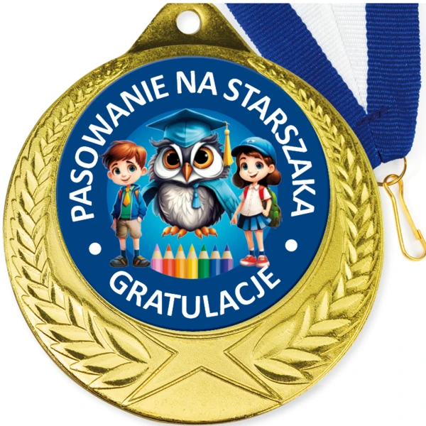 Medal Na Pasowanie Na Starszaka Premium