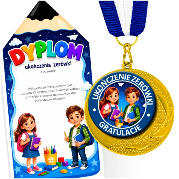 Medal z Dyplomem lub Bez – Ukończenie Zerówki
