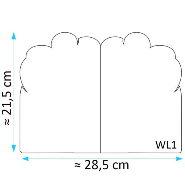 Zestaw Ukończenie Oddziału Przedszkolnego (Dyplom, Biret, Rożek Obfitości 60 cm, Zakładka)