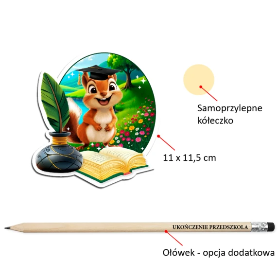 Dyplom Ukończenia Przedszkola, Teczka (Grupa Wiewiórki)