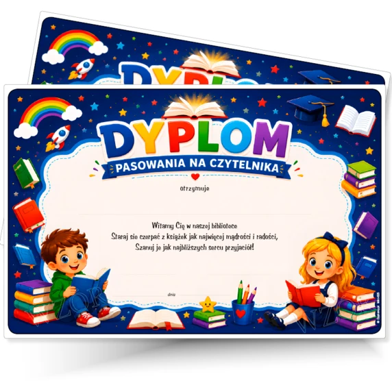 Dyplom Pasowania Na Czytelnika