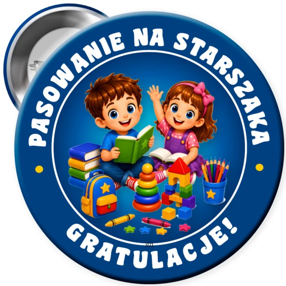 Przypinka Pasowanie Na Starszaka