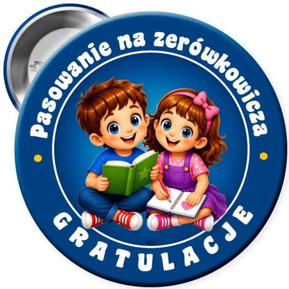 Przypinka Pasowanie Na Zerówkowicza