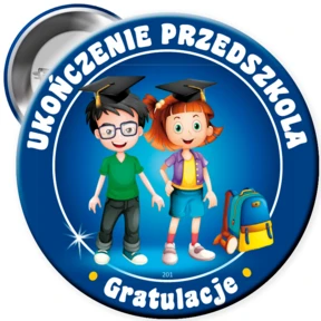 Przypinka Na Ukończenie Przedszkola
