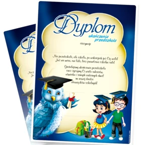 Dyplom Ukończenia Przedszkola – A4