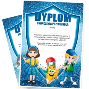 Dyplom Ukończenia Przedszkola – A4