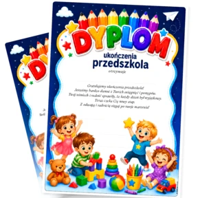Dyplom Ukończenia Przedszkola – A4
