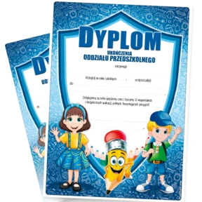 Dyplom Ukończenia Oddziału Przedszkolnego – A4