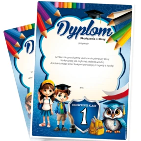 Dyplom Ukończenia 1 Klasy – A4
