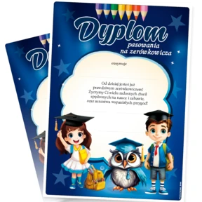 Dyplom Pasowania Na Zerówkowicza – A4