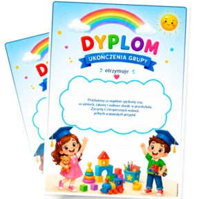 Dyplom Ukończenia Grupy Przedszkolnej – A4