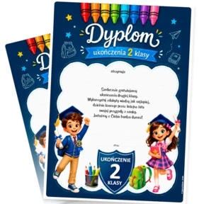 Dyplom Ukończenia Drugiej Klasy – A4