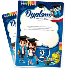 Dyplom Ukończenia 2 Klasy – A4