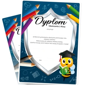 Dyplom Ukończenia Klasy 1 – A4