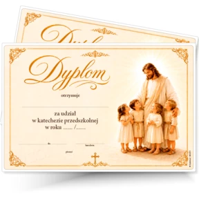 Dyplom Za Udział W Katechezie Przedszkolnej