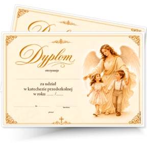 Dyplom Za Udział W Katechezie Przedszkolnej