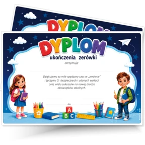 Dyplom Mini Pasowania Na Zerówkowicza