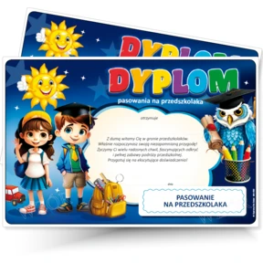Dyplom Mini Pasowania Na Przedszkolaka