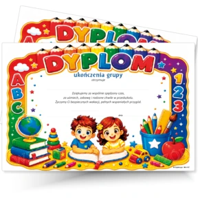 Dyplom Mini Ukończenia Grupy Przedszkolnej