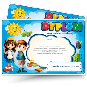 Dyplom Ukończenia Przedszkola