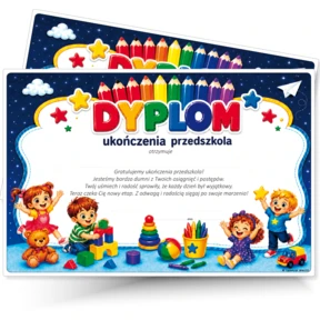 Dyplom Ukończenia Przedszkola