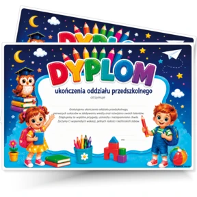 Dyplom Ukończenia Oddziału Przedszkolnego